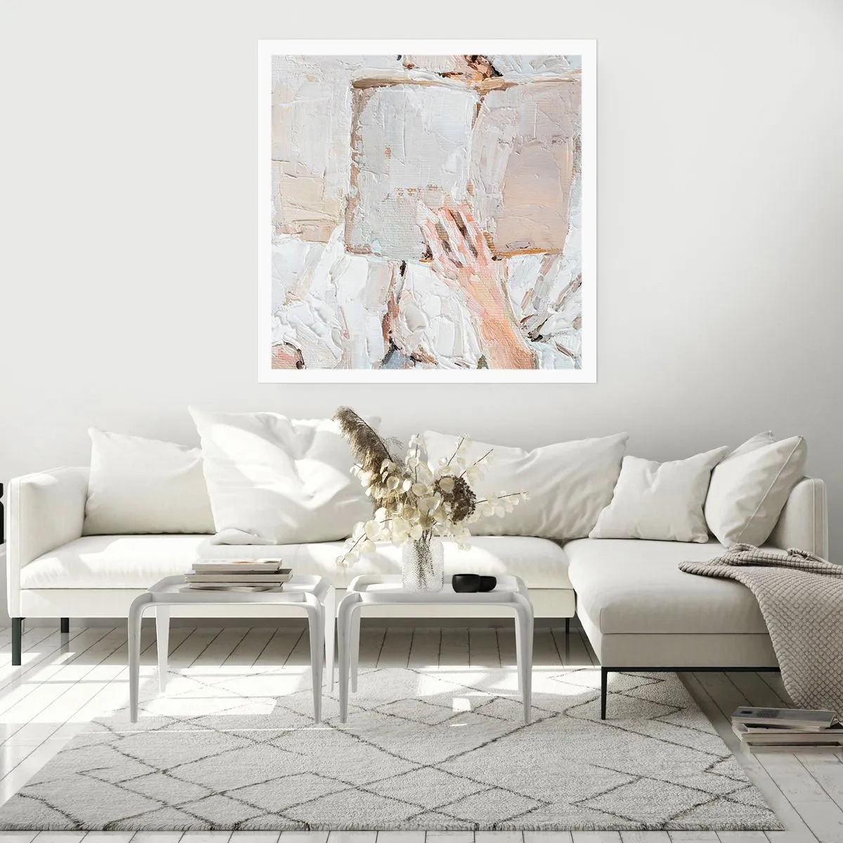 Affisch - I en annan värld - 40x40 cm