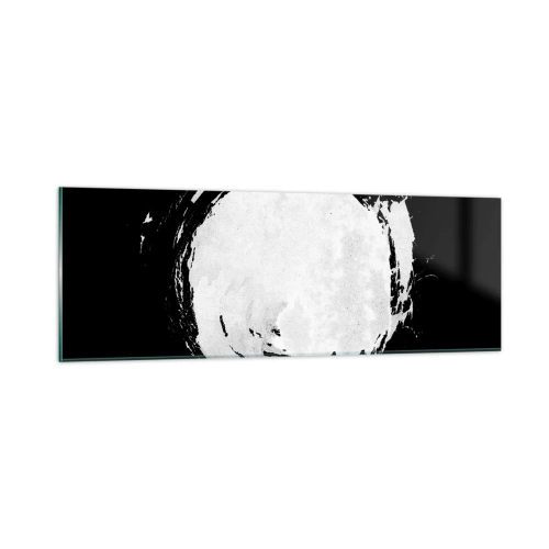 Glastavla - Bild på glas - Den goda vägen ut - 90x30 cm