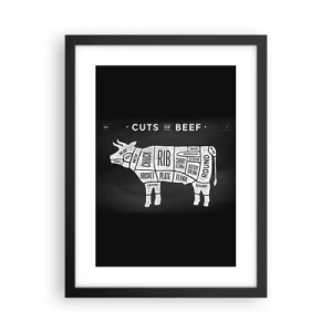 Affisch i svart ram - Styckarens ABC - 30x40 cm