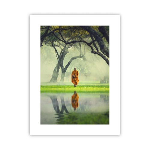 Affisch - På väg till upplysningen - 30x40 cm