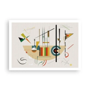 Affisch - Så världen skrattar - 100x70 cm