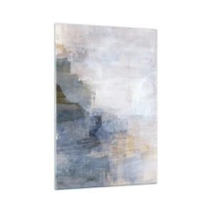 Glastavla - Bild på glas - Färgernas toner och ackord - 70x100 cm