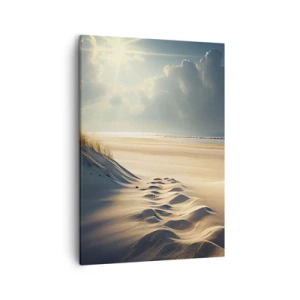 Canvastavla - Bild på duk - Lugnande landskap - 50x70 cm