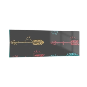 Glastavla - Bild på glas - I ordning - 90x30 cm