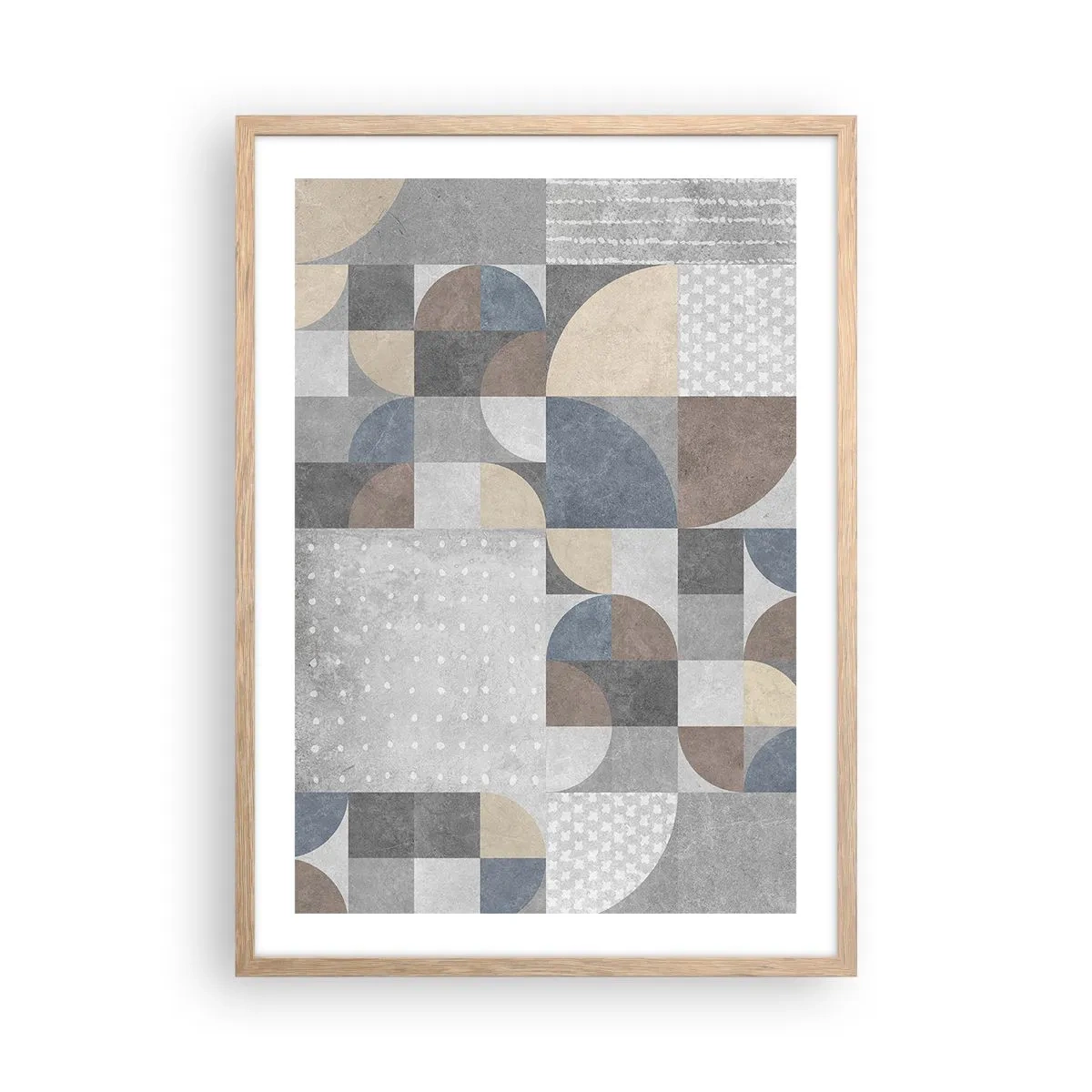 Affisch i ram av ljusek - Keramisk fantasi - 50x70 cm