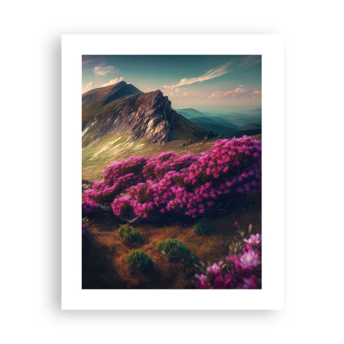 Affisch - Sommar i fjällen - 40x50 cm