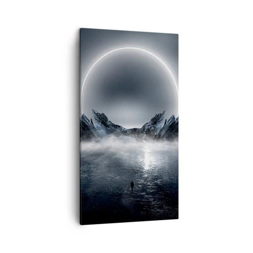 Canvastavla - Bild på duk - En berättelses final - 45x80 cm