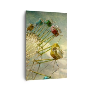 Canvastavla - Bild på duk - Kommer att bli, kommer att bli kul.... - 80x120 cm