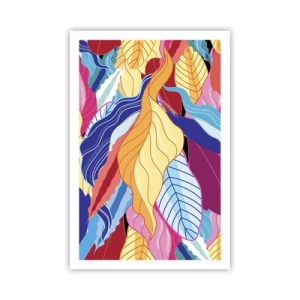 Affisch - Färgglad röra - 61x91 cm