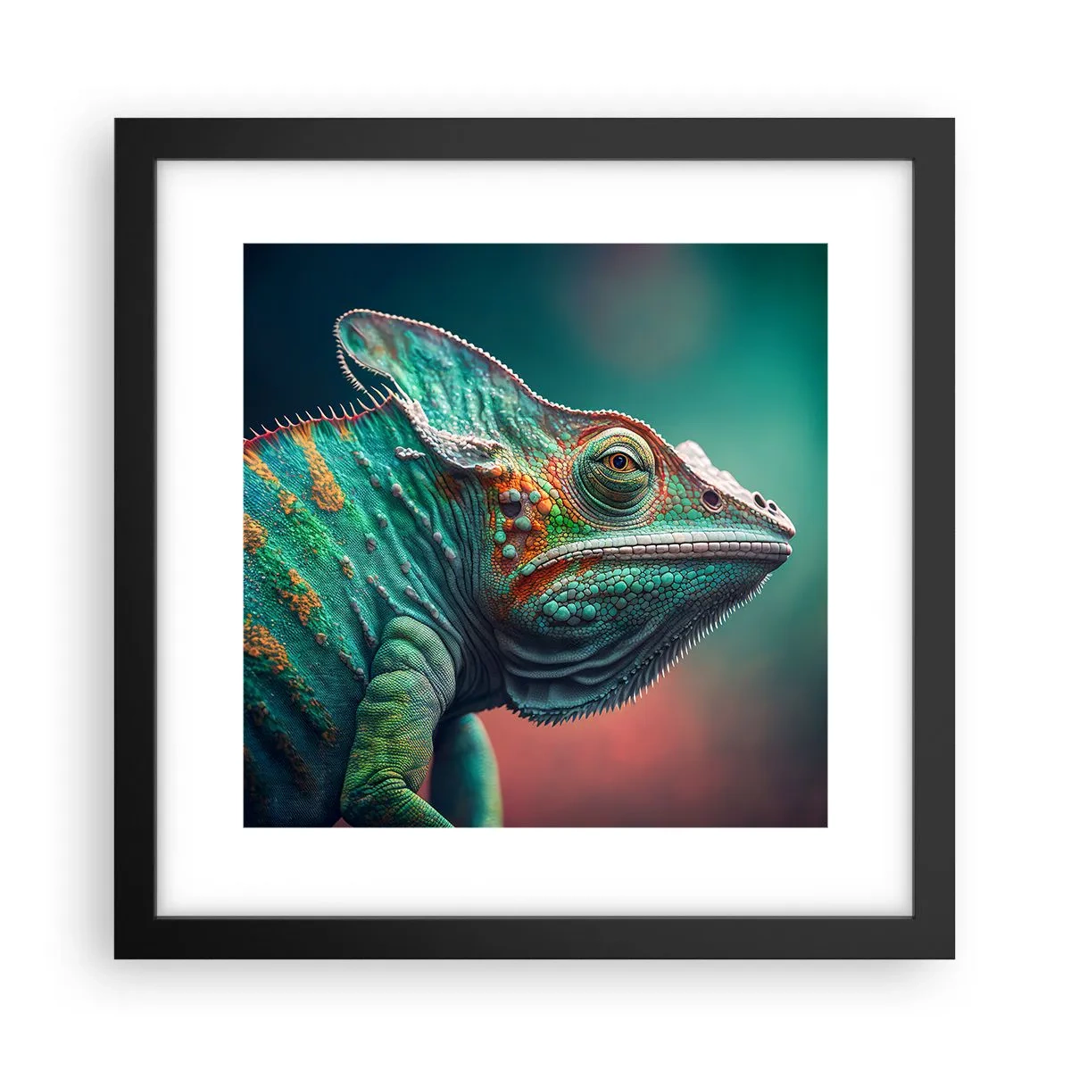 Affisch i svart ram - Ser du mig? Inte bra… - 30x30 cm