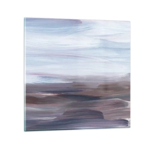 Glastavla - Bild på glas - Element: vatten - 40x40 cm