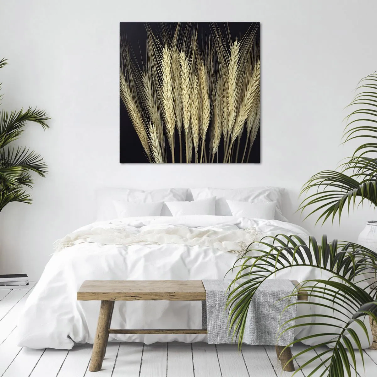Canvastavla - Bild på duk - Rustik magi - 60x60 cm