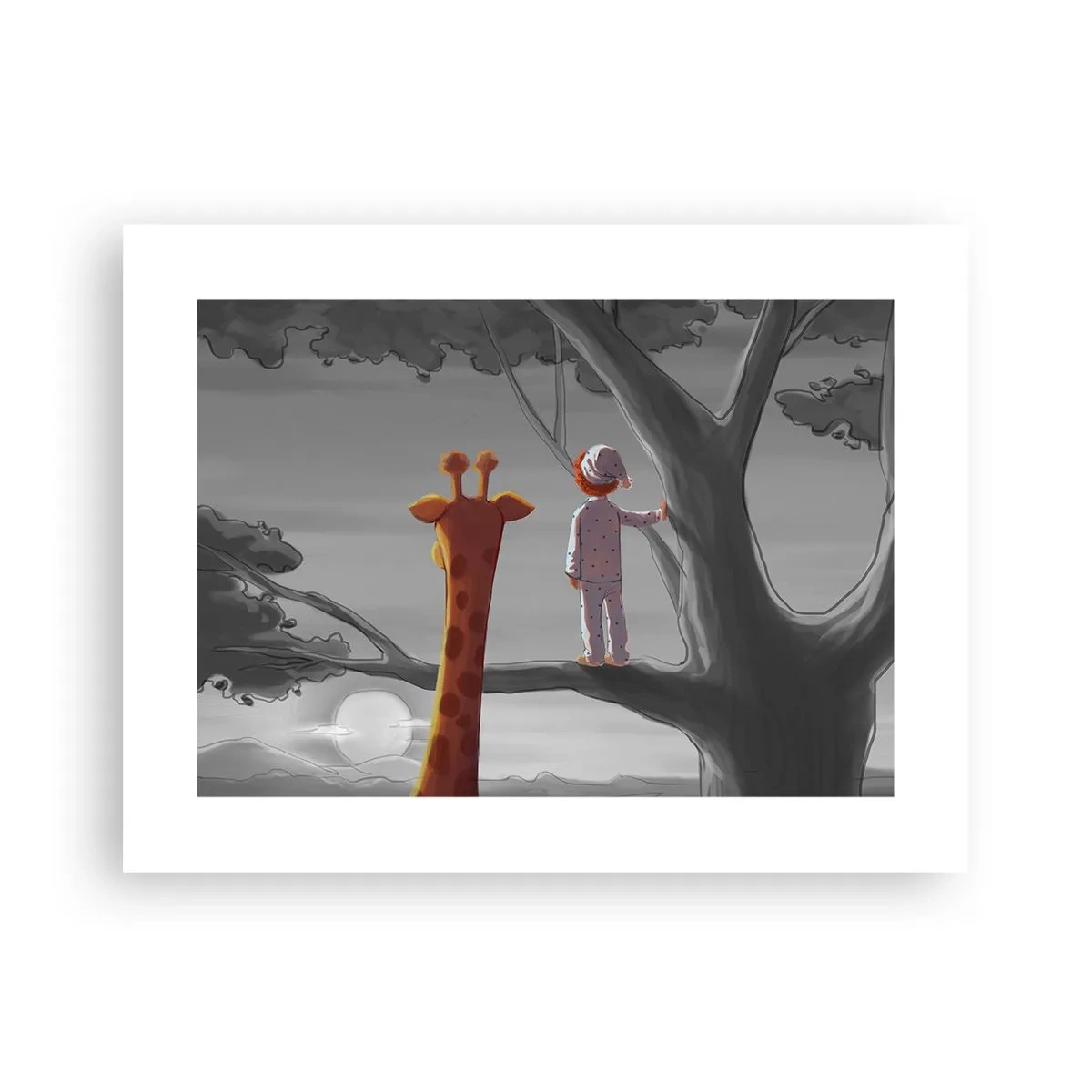 Affisch - Det händer på riktigt - 40x30 cm