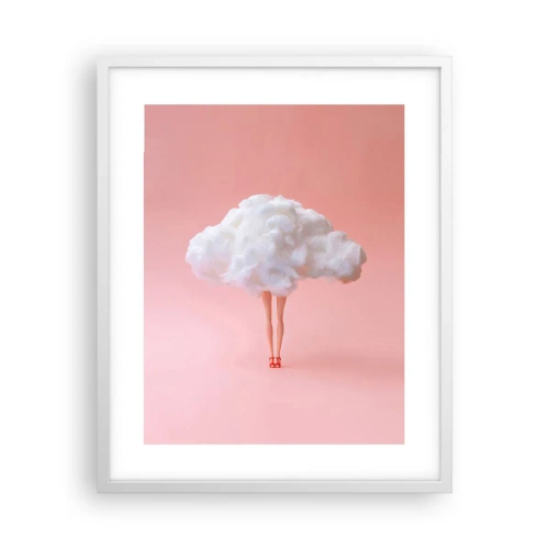 Affisch i vit ram - Söt utfästelse - 40x50 cm