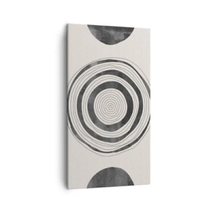 Canvastavla - Bild på duk - De viktiga sakerna däremellan - 45x80 cm