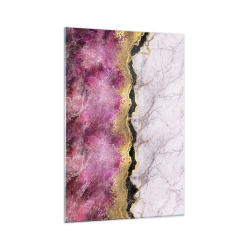 Glastavla - Bild på glas - På gränsen - 70x100 cm
