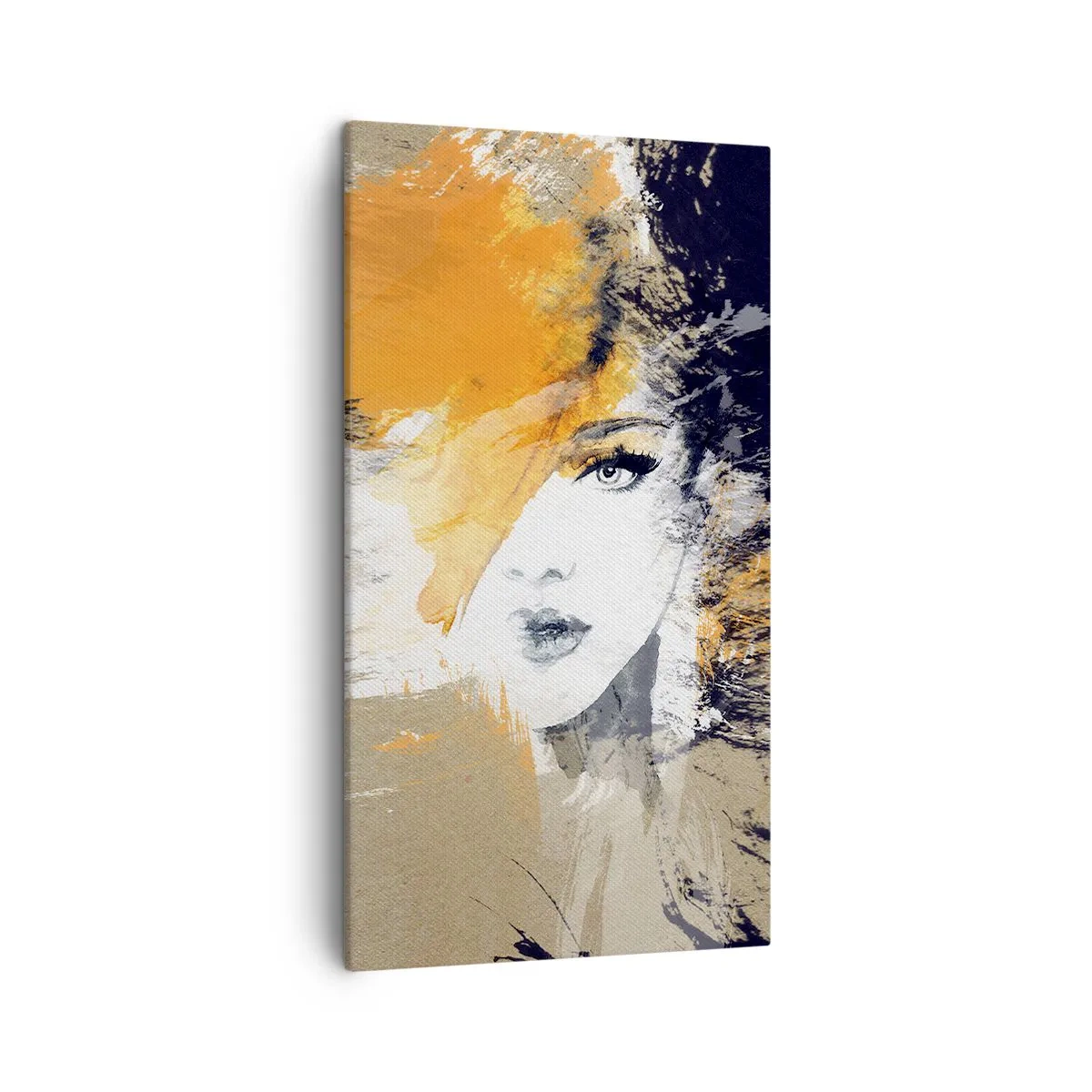 Canvastavla - Bild på duk - Och så blir det ljus - 45x80 cm