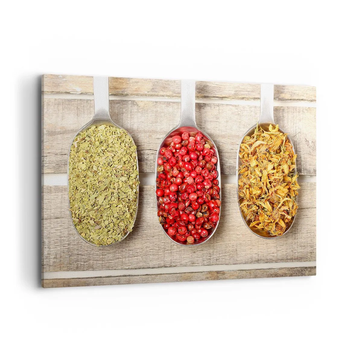 Canvastavla - Bild på duk - Köksmagi - 100x70 cm