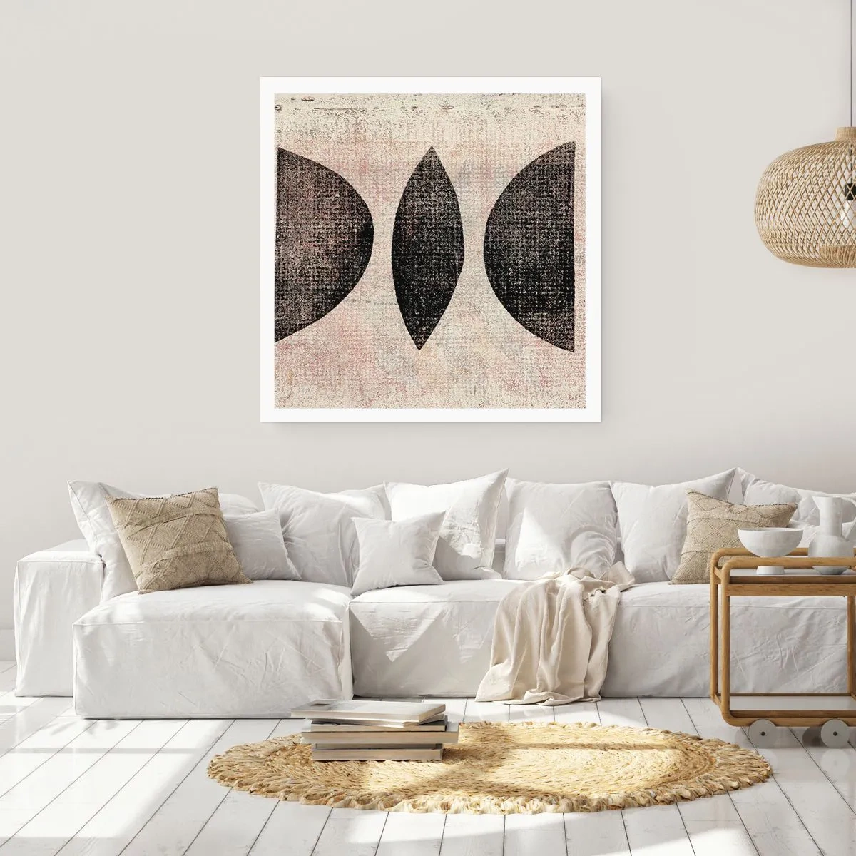 Affisch - Etnisk abstraktion - 50x50 cm