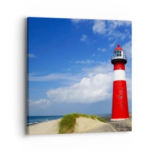 Canvastavla - Bild på duk - Drömasyl - 40x40 cm