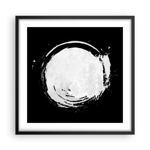 Affisch i svart ram - Den goda vägen ut - 50x50 cm