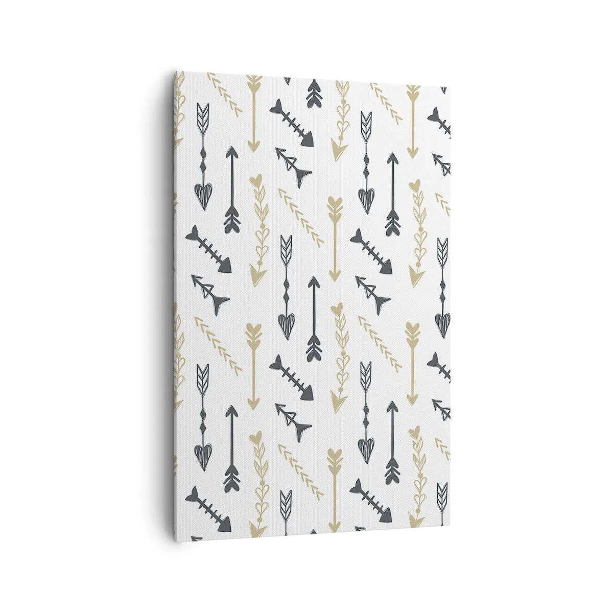 Canvastavla - Bild på duk - Pilbågsskyttens sömn - 80x120 cm