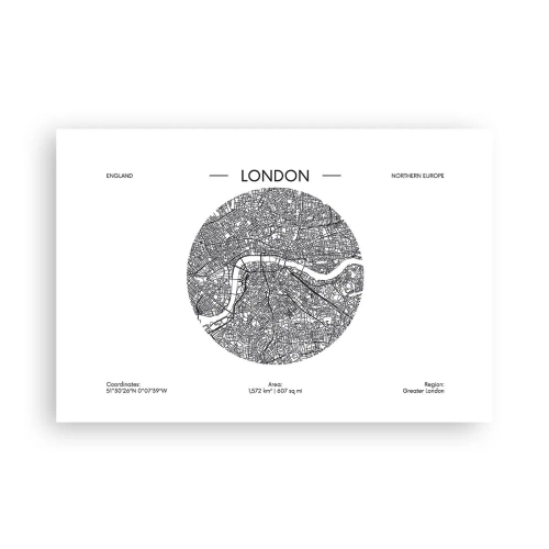Affisch - Londons anatomi - 91x61 cm