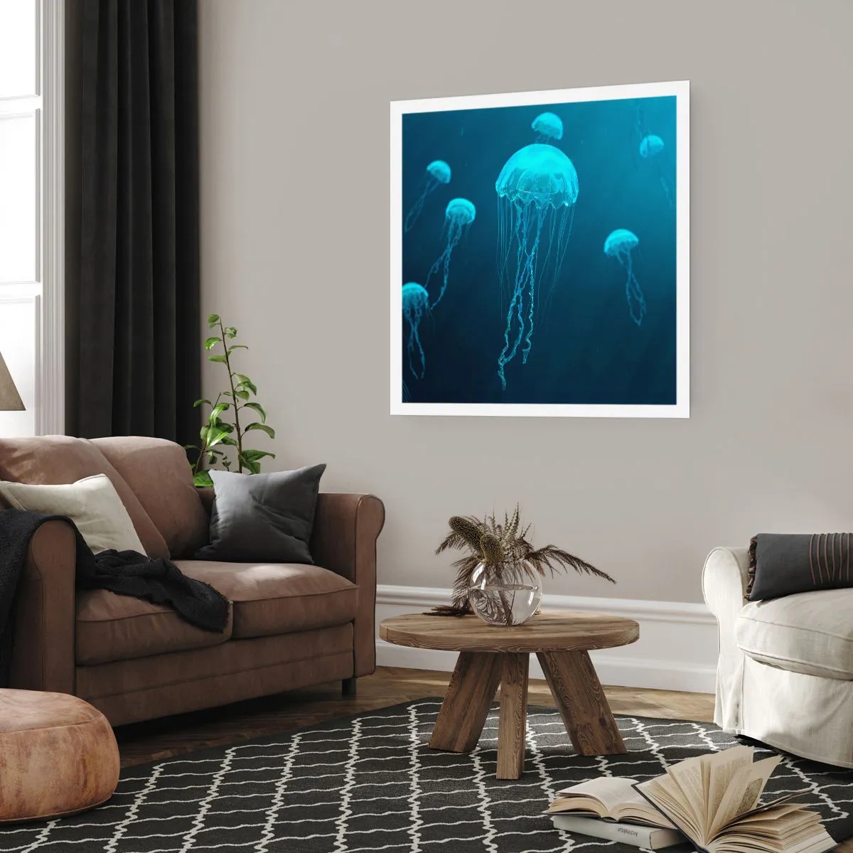 Affisch - Havets dans - 60x60 cm