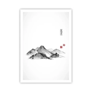 Affisch - Bortom fjällen - 70x100 cm