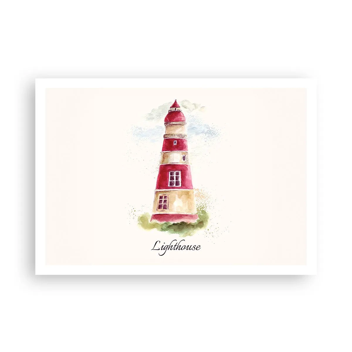 Affisch - Det är alltid något väder - 100x70 cm