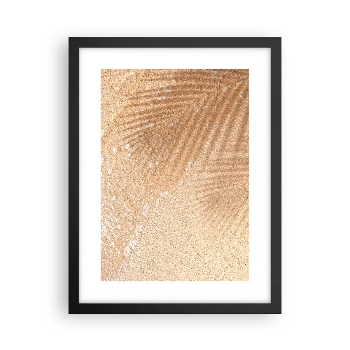 Affisch i svart ram - Heta sommarens skugga - 30x40 cm