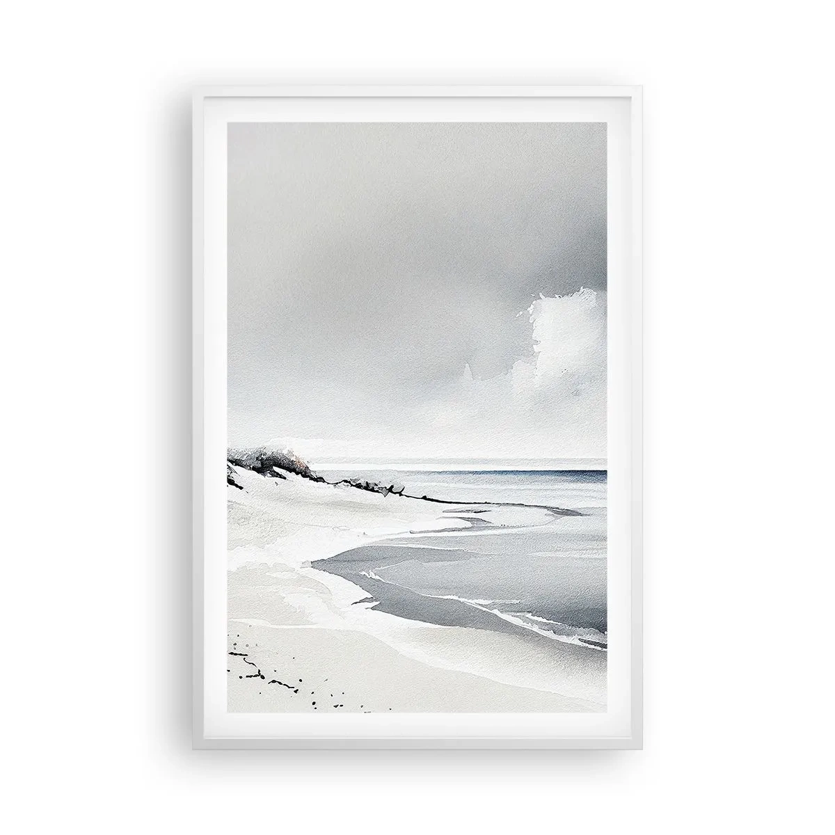 Affisch i vit ram - Alltid tillsammans - 61x91 cm