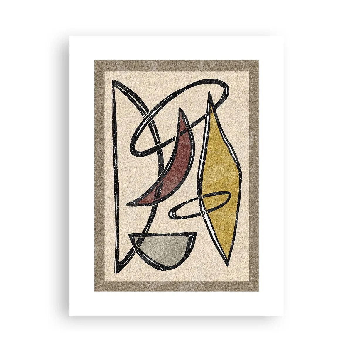 Affisch - Vertikaler och nivåer - 30x40 cm