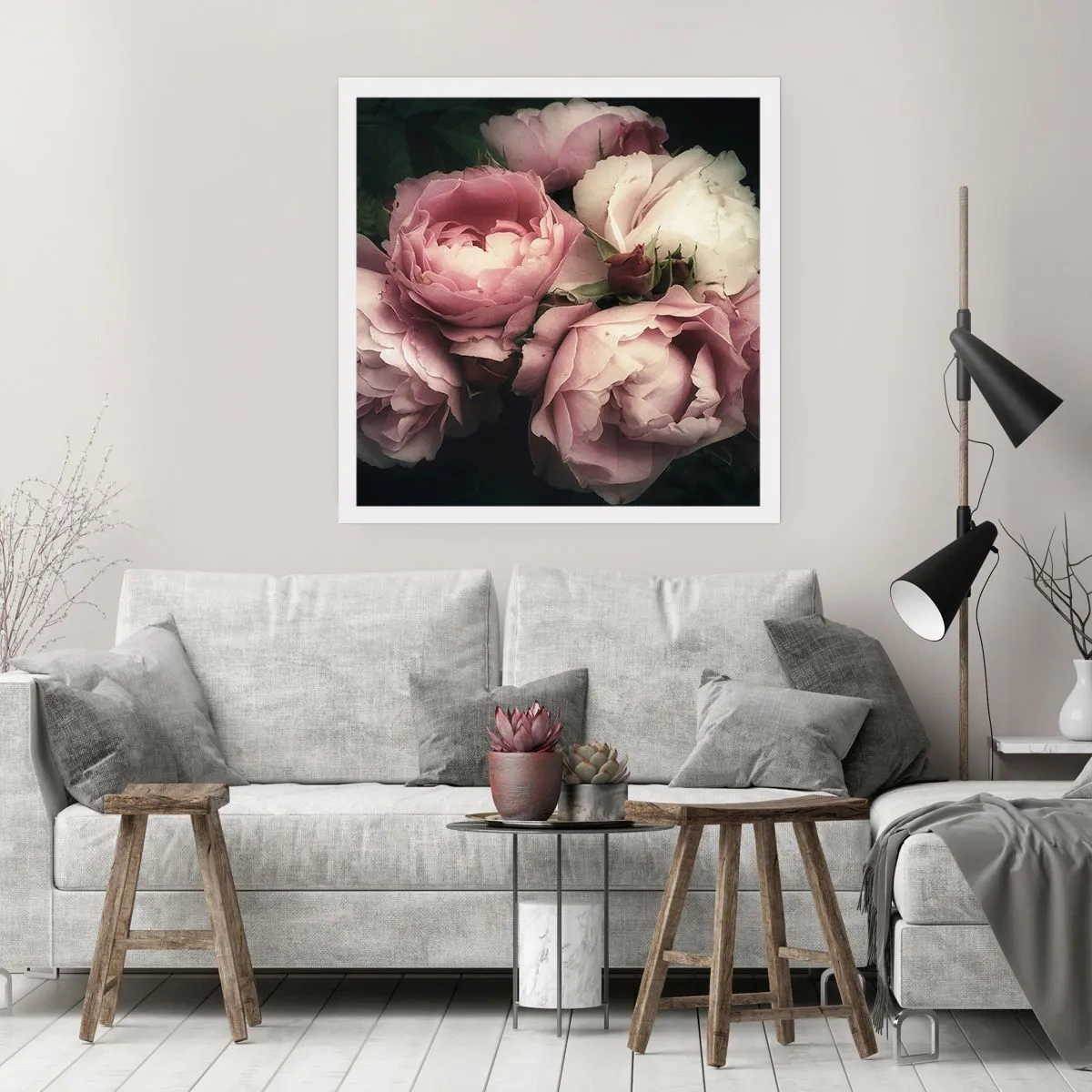 Affisch - Belle epoque charm - 50x50 cm
