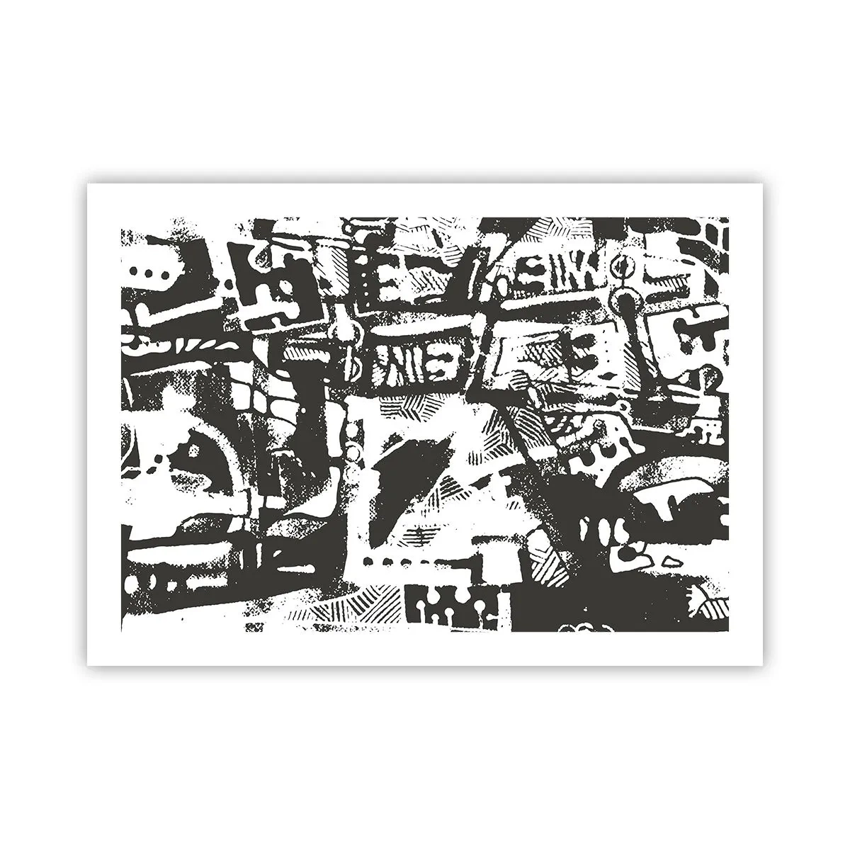 Affisch - Ordning eller kaos? - 70x50 cm