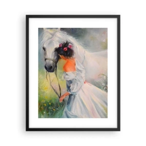 Affisch i svart ram - Ur en vacker dröm - 40x50 cm