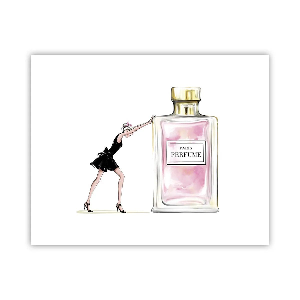 Affisch - Kvinnlighetens kärna - 50x40 cm