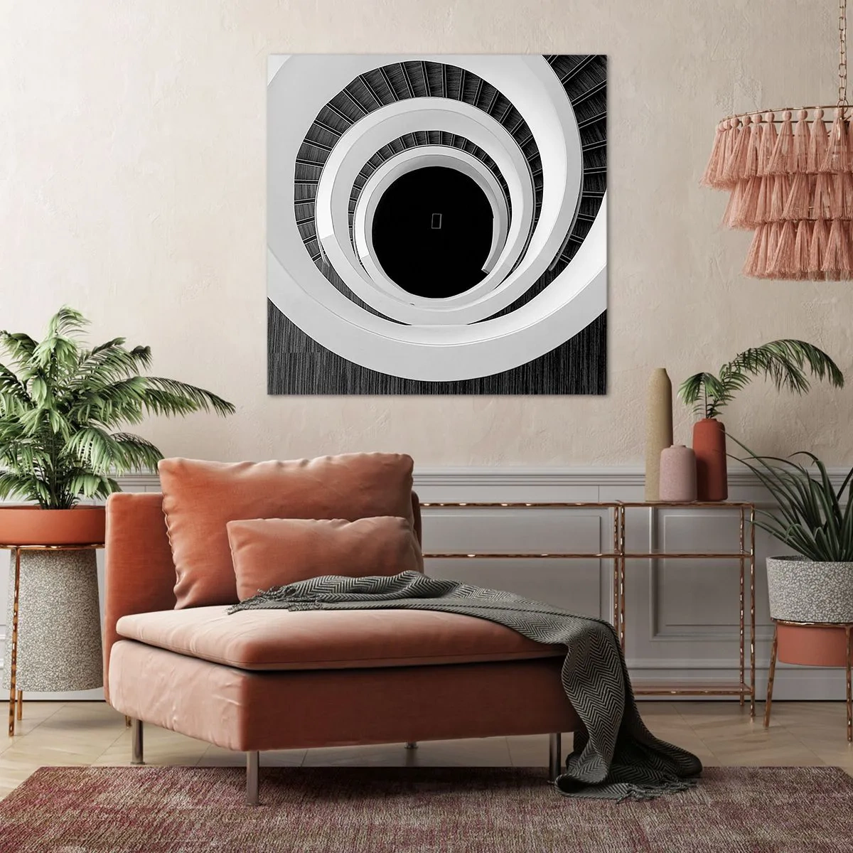 Canvastavla - Bild på duk - Till sakens kärna - 50x50 cm