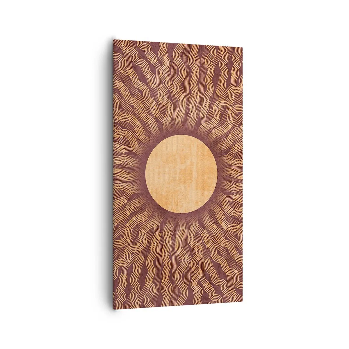 Canvastavla - Bild på duk - Solikon - 65x120 cm