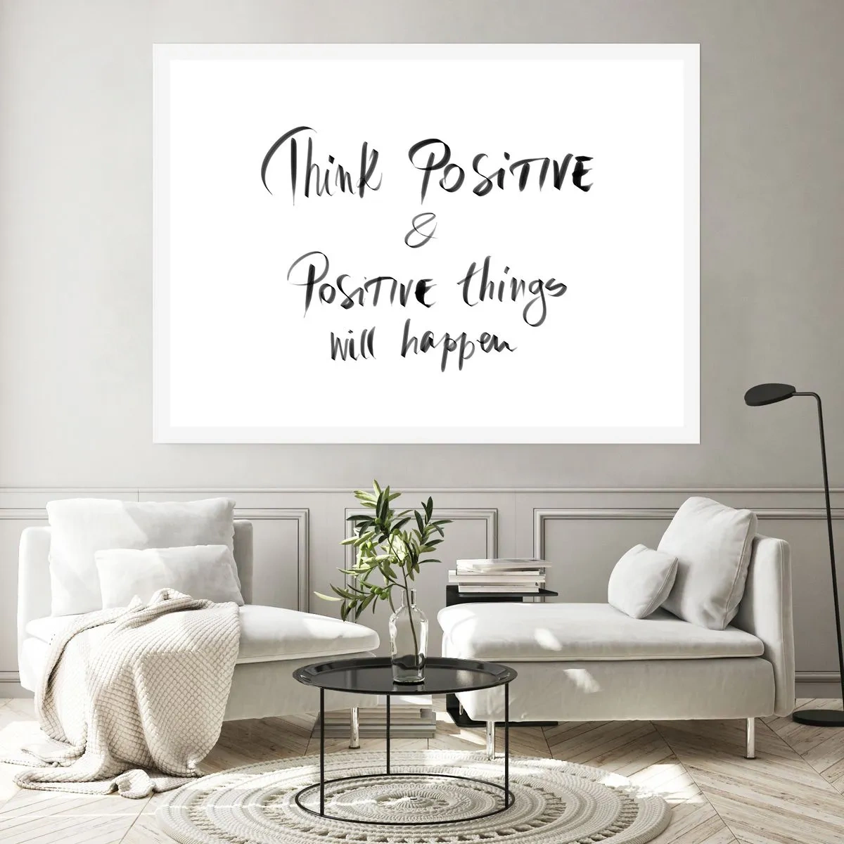 Affisch - Hur ska man leva? - 100x70 cm