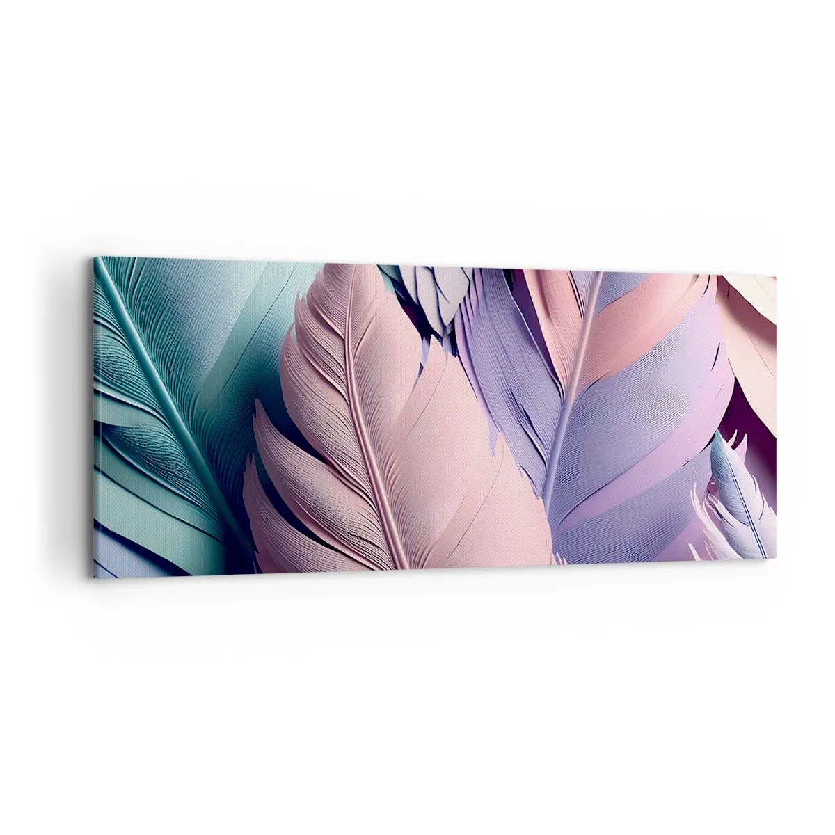 Canvastavla - Bild på duk - Fågelstil - 120x50 cm