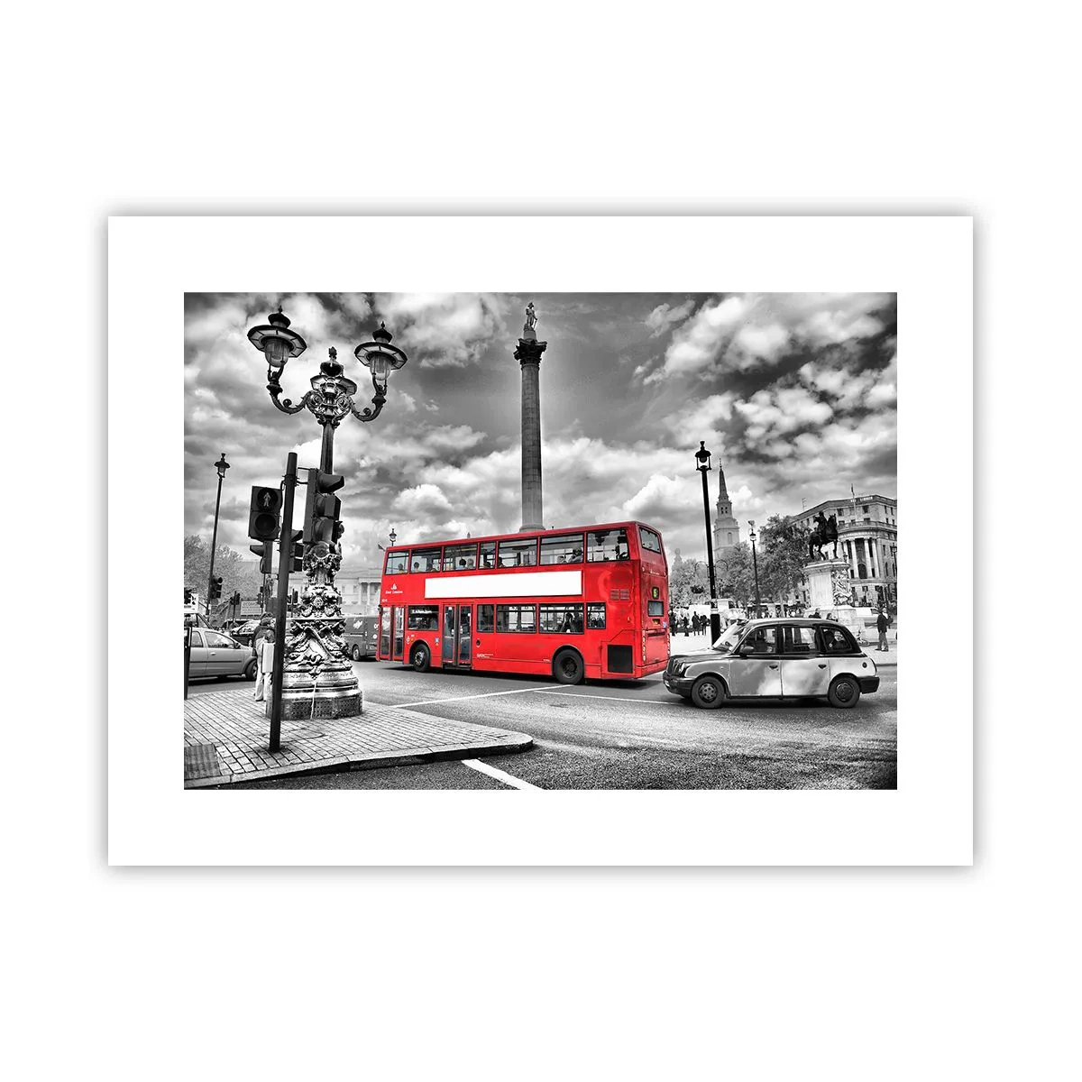 Affisch - Stadens riktiga blodomlopp - 40x30 cm