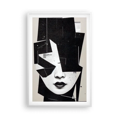 Affisch i vit ram - Djupt dold - 61x91 cm