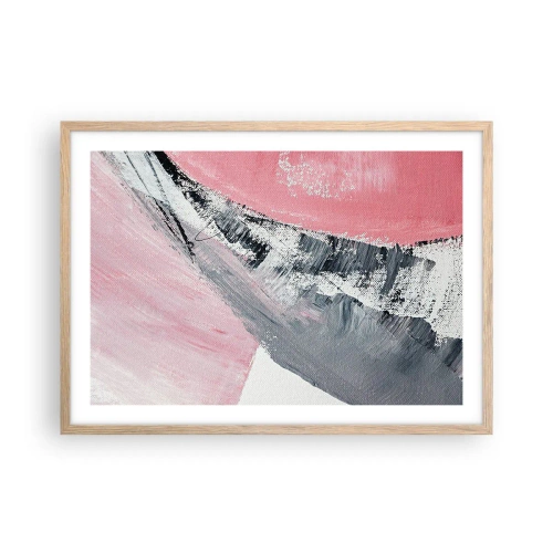 Affisch i ram av ljusek - Anpassad komposition - 70x50 cm