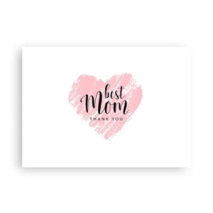 Affisch - Alltid rätt ögonblick - 70x50 cm