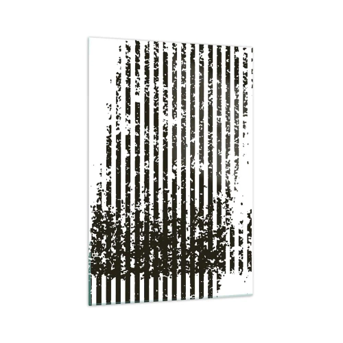 Glastavla - Bild på glas - Rytm och brus - 70x100 cm