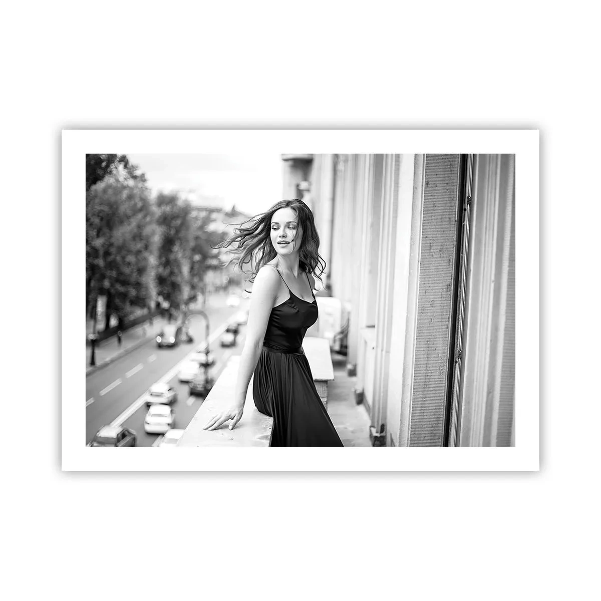 Affisch - Säkert en Parisbo - 70x50 cm