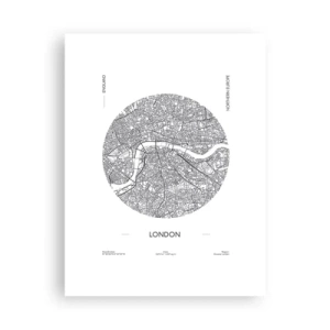 Affisch - Londons anatomi - 30x40 cm