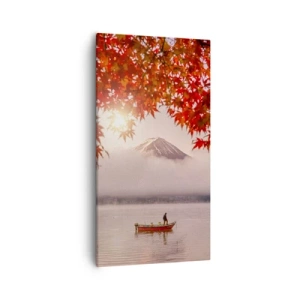 Canvastavla - Bild på duk - I japansk stämning - 55x100 cm