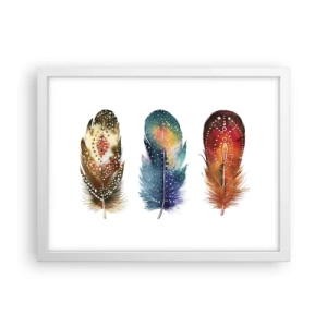 Affisch i vit ram - Ritualer, seder, hemligheter - 40x30 cm